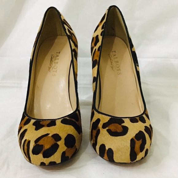 Talbots Pony Hair Platform Heels - Picture 2 of 12